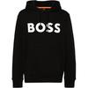 Boss Logo Printed Drawstring Hoodie 50523074-001