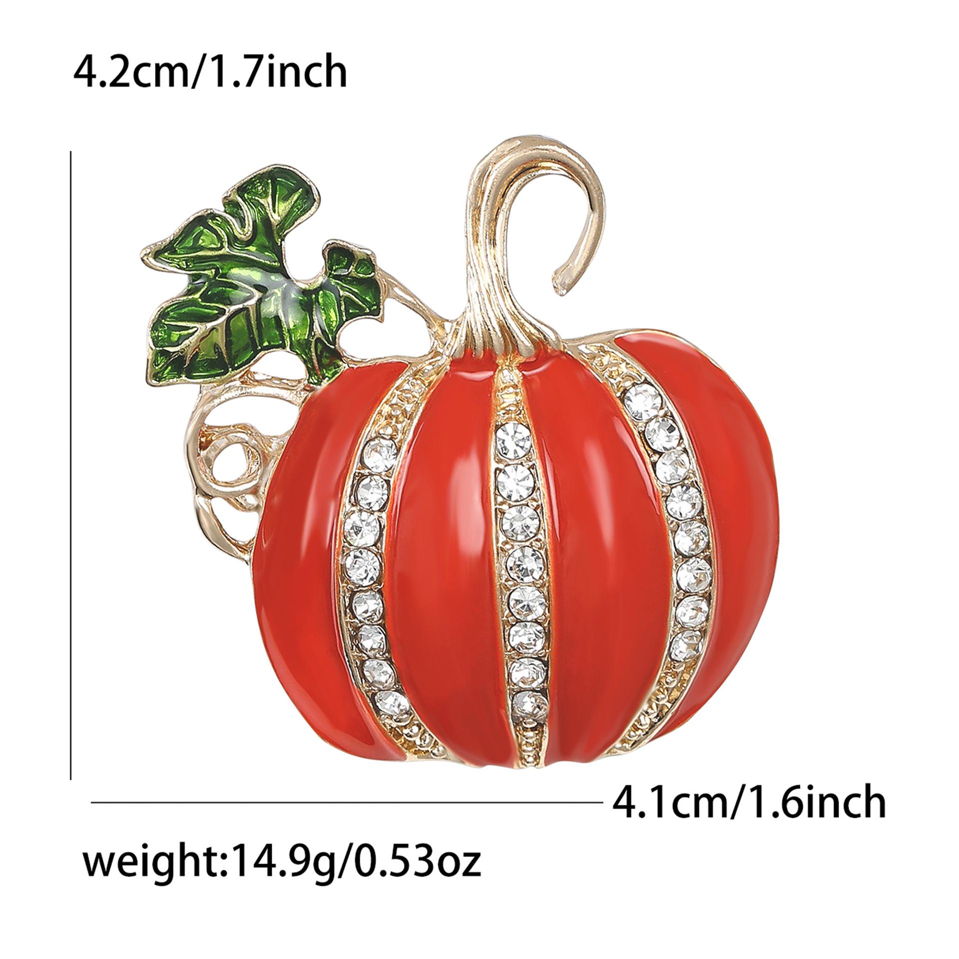 

Хэллоуин сплав эмаль тыква брошь креативный универсальный мужской и женский костюм кардиган корсаж украшение булавка