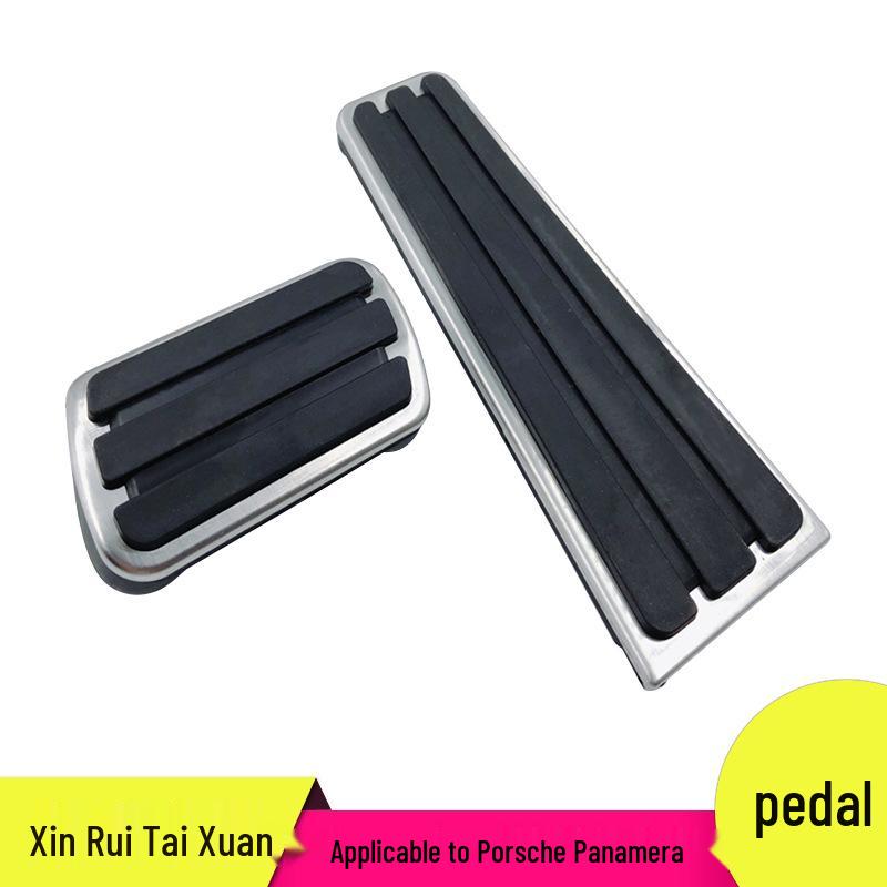 

Нескользящий комплект педалей для Porsche Panamera: Модифицированные зоны газа, тормоза и отдыха Aluminum Alloy + Hard Rubber