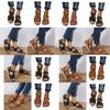 Grenzüberschreitende Mode im römischen Stil Vintage Damen-Sandalen mit weicher Sohle und bequemem Keilabsatz