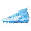 Li Ning MG Multi Ground Soft Ground Cushioning Breathable Soccer Shoes Men's White Blue YSFU035-2