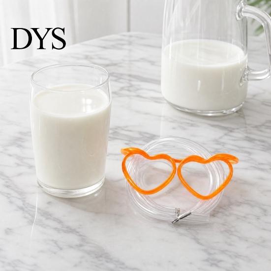 Wiederverwendbare Kinderstrohhalme 2 Stück Brille, Extra-lange biegbare Trinkhalme, Lustiges interaktives Spielzeugdesign, Party für Geburtstagsfeiern Lustiges Accessoire