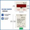 JDM11-6H 6 Digit Digital Counter LED Display Electronic Totalizer Industrial Panel Mount Counter Power Failure Memory 12-380V 1