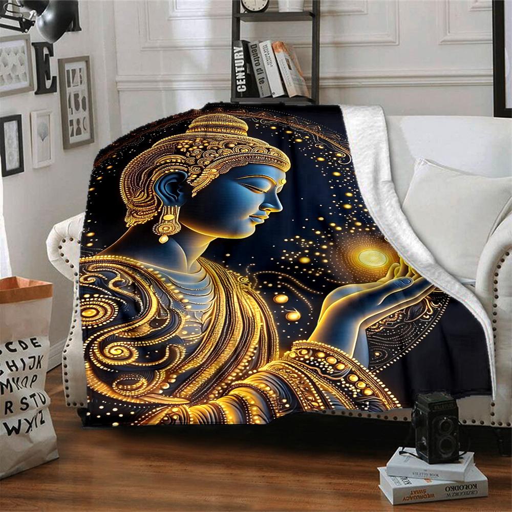 1 Stück Golden Era Decke Leichte Flanelldecke Überwurfdecke für Sofa, Bett, Reise, Camping, Wohnzimmer, Büro, Couch, Stuhl und Bett yy251015176