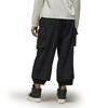 Y-3 Cuffed Twill Pants Loose Fit Multi-Pocket Work Pants Men Pants Black IN8756