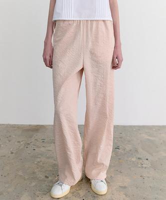 ANDNEEDS Mellow Side String Pants (Peach)