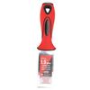 Drywall Paint Scraper Tool 1.5 Inch Double Color Handle Stainless Steel Drywall Putty Scraper Tool