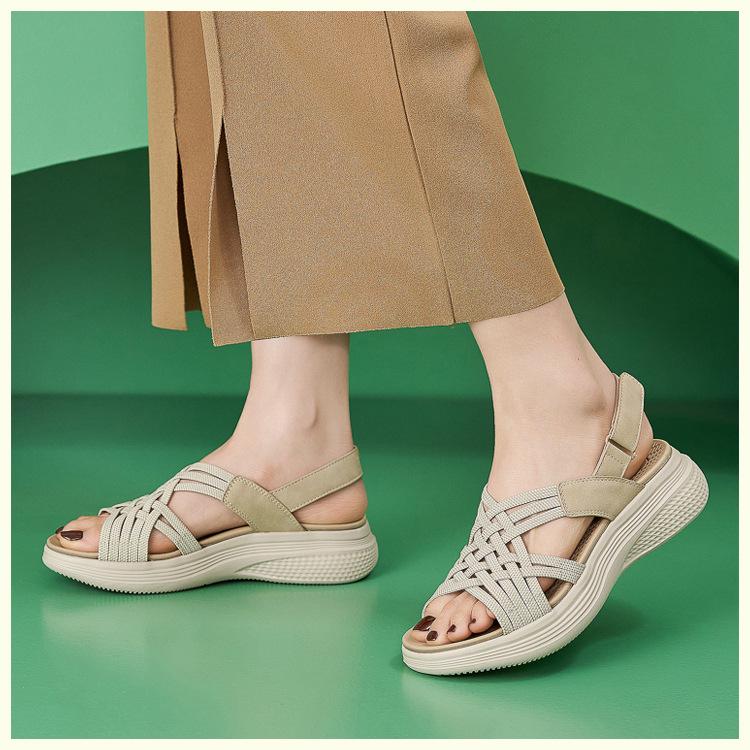 MD Sole Casual Lightweight Elastic Thick Sole Summer Sandals 2025