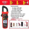 Uni-T UT201+ High-Precision Digital Clamp Multimeter: Electrician's AC/DC Ammeter with Digital Display.