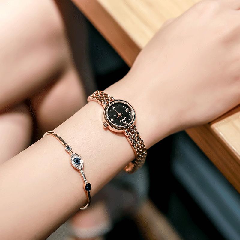 Watch Female Niche Design Waterproof Small Dial Thin Belt Simple Temperament Girlfriend