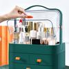 Cosmetics Storage Box Dust-Proof Desktop Makeup Organizer With Drawer For Skin Care Products Household Storage Box Shelf