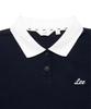 LEE Women'S Pique Collar T-Shirt Dark Navy