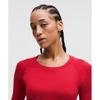 Lululemon Swiftly Tech Long Sleeve Shirt 2.0  Waist Length Oxford Red Oxford Red