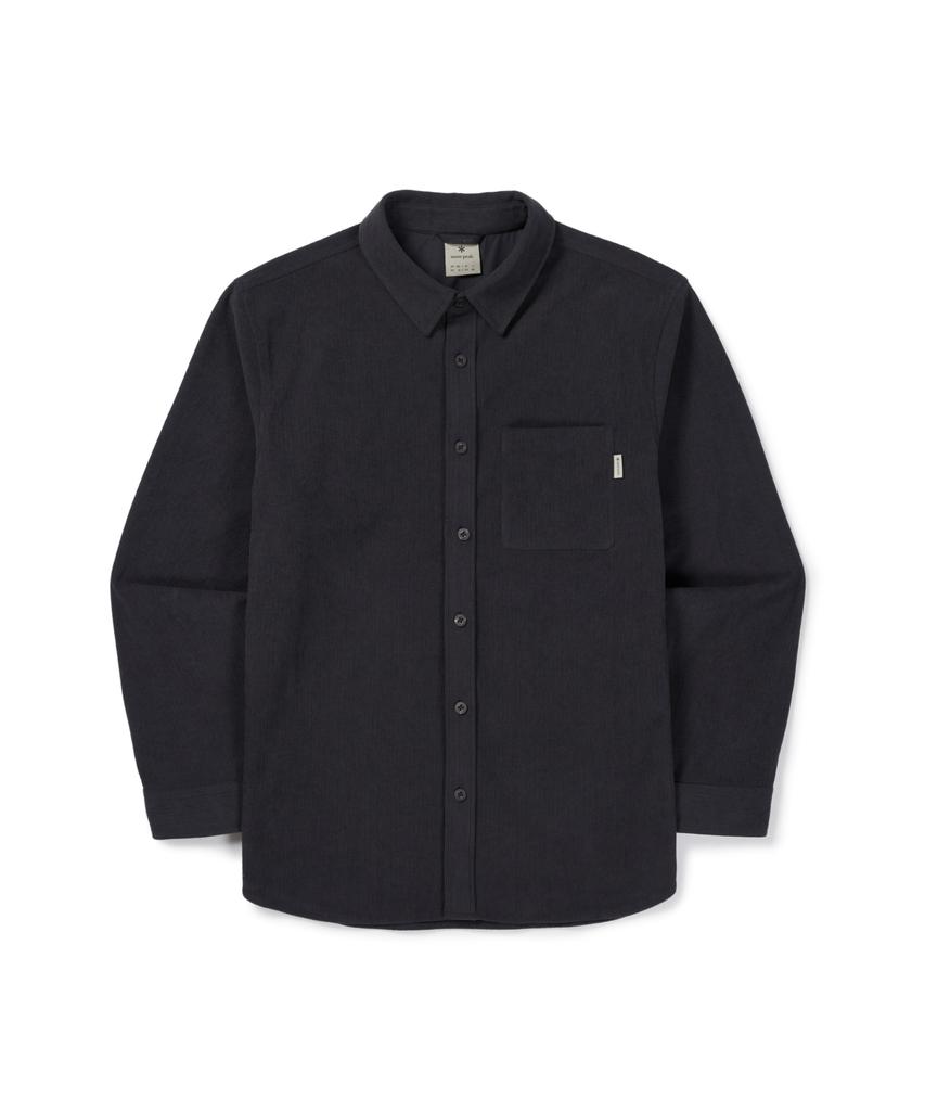 SNOWPEAK APPAREL Corduroy Shirt (S26Fmfsh70) Dark Charcoal
