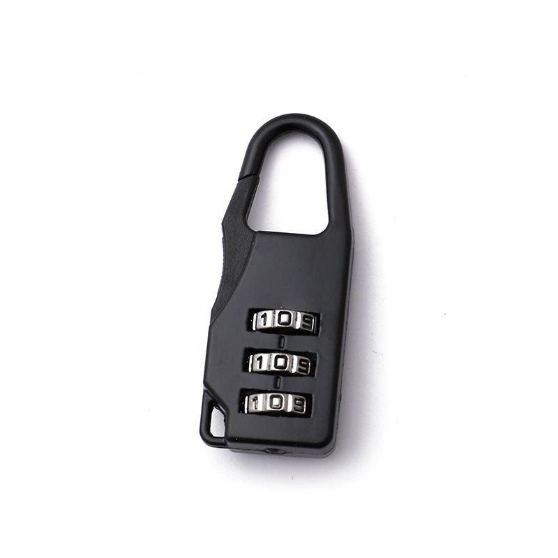 Colorful Mini Zinc Alloy Combination Lock For Suitcase Zippers Modern Style