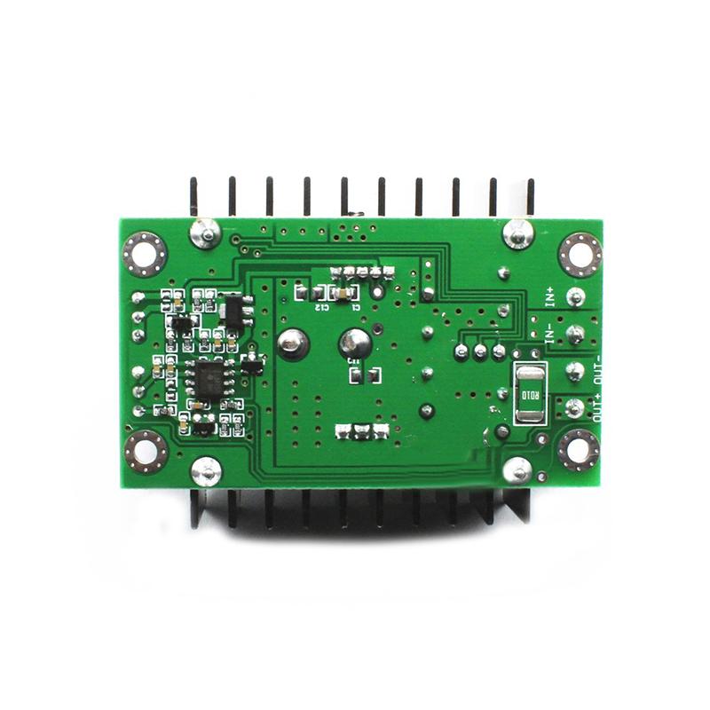 Conversor Boost DC 9A 300W 150W Conversor Buck Step Down Módulo de Potência DC 0-100V 10A Voltimetro Amperímetro Digital Display Duplo