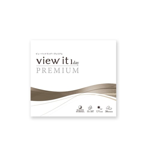 

1-дневные премиальные контактные линзы View-it (30 линз) с УФ-защитой, силикон-гидрогель, кислородопроницаемость 187Dk/L (-4,25).