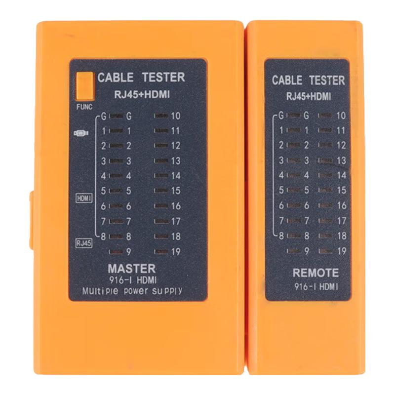 Многофункциональный сетевой и HDMI кабельный тестер Yuante, штепсель CN (адаптер в комплекте)