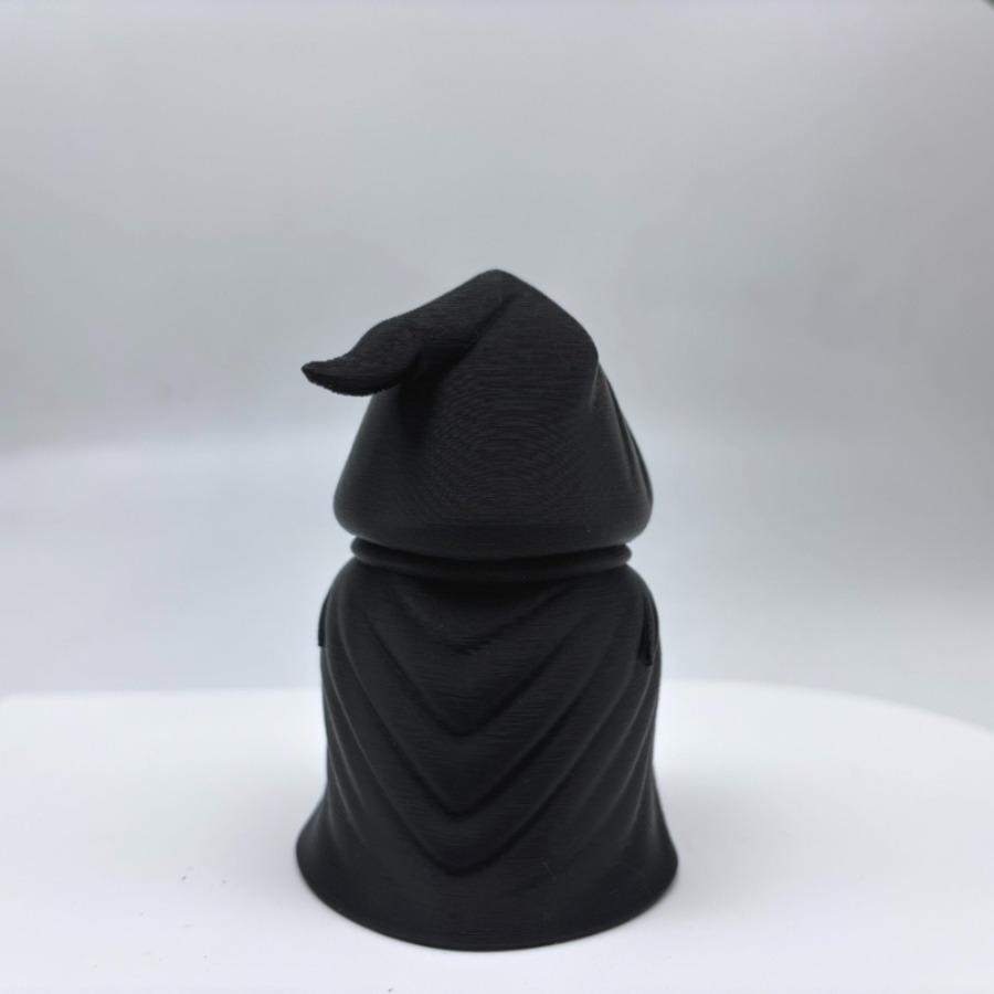 3D Printed Cape Owl Statue, Halloween Owl Prank, Ghost Owl, Perfect Home Decoration for Christmas, Indoor/outdoor Display