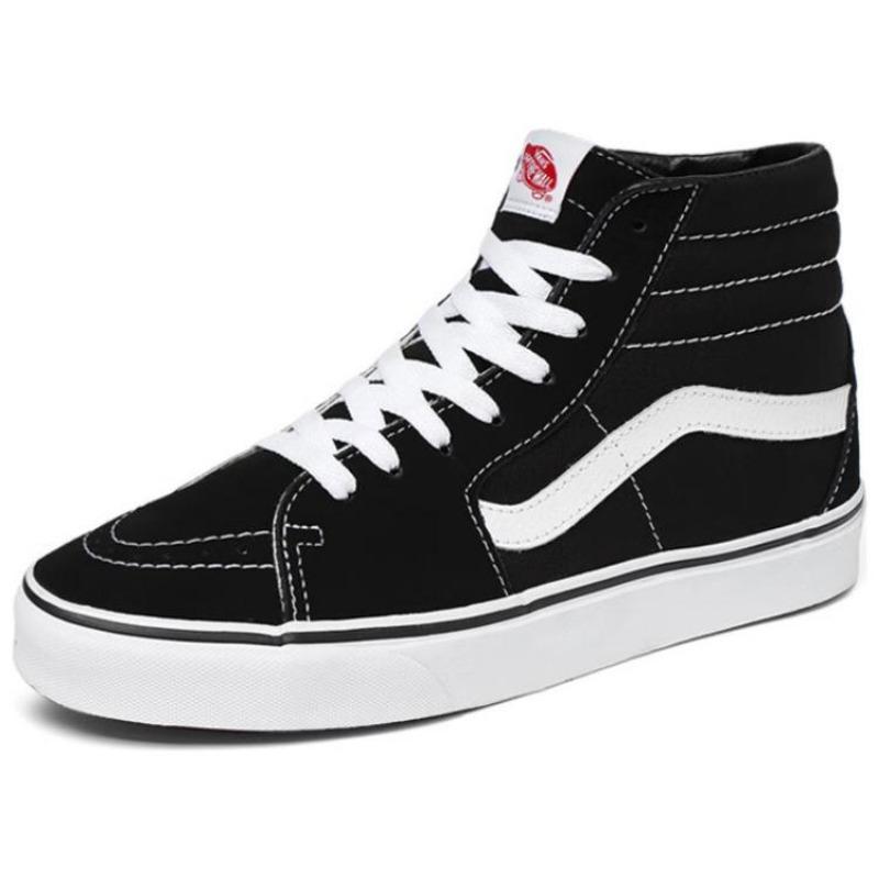 Vans Sk8-Hi Comfy unisex comfy versatile high-top skate shoes black and white VN0A3WMBVNE1