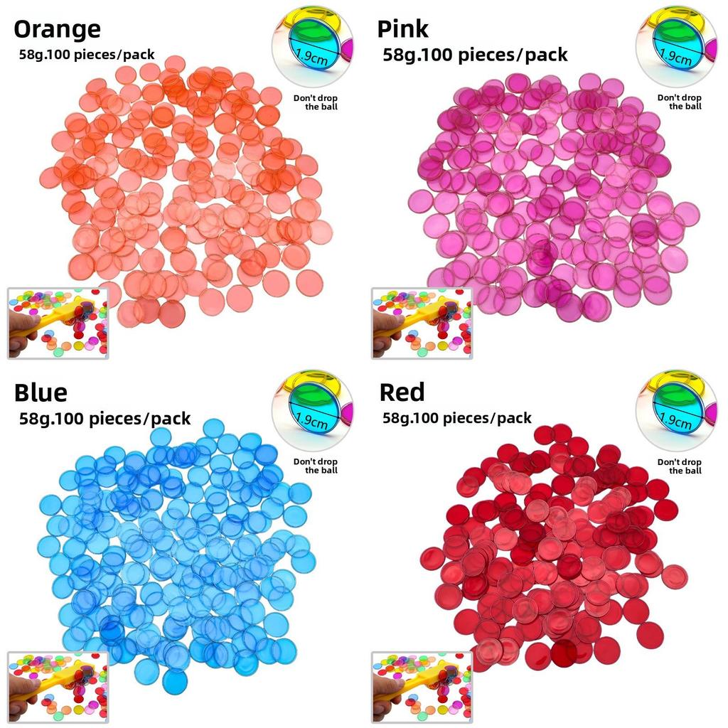 Early Education Magnetic Circles Set For Kids Science Learning Toys