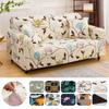LANMOLIFE Cover Printed Sofa Covers Elastic Universal Sofa Covers Suitable For 1/2/3/4 Seat Furniture Protection Sofa Cover