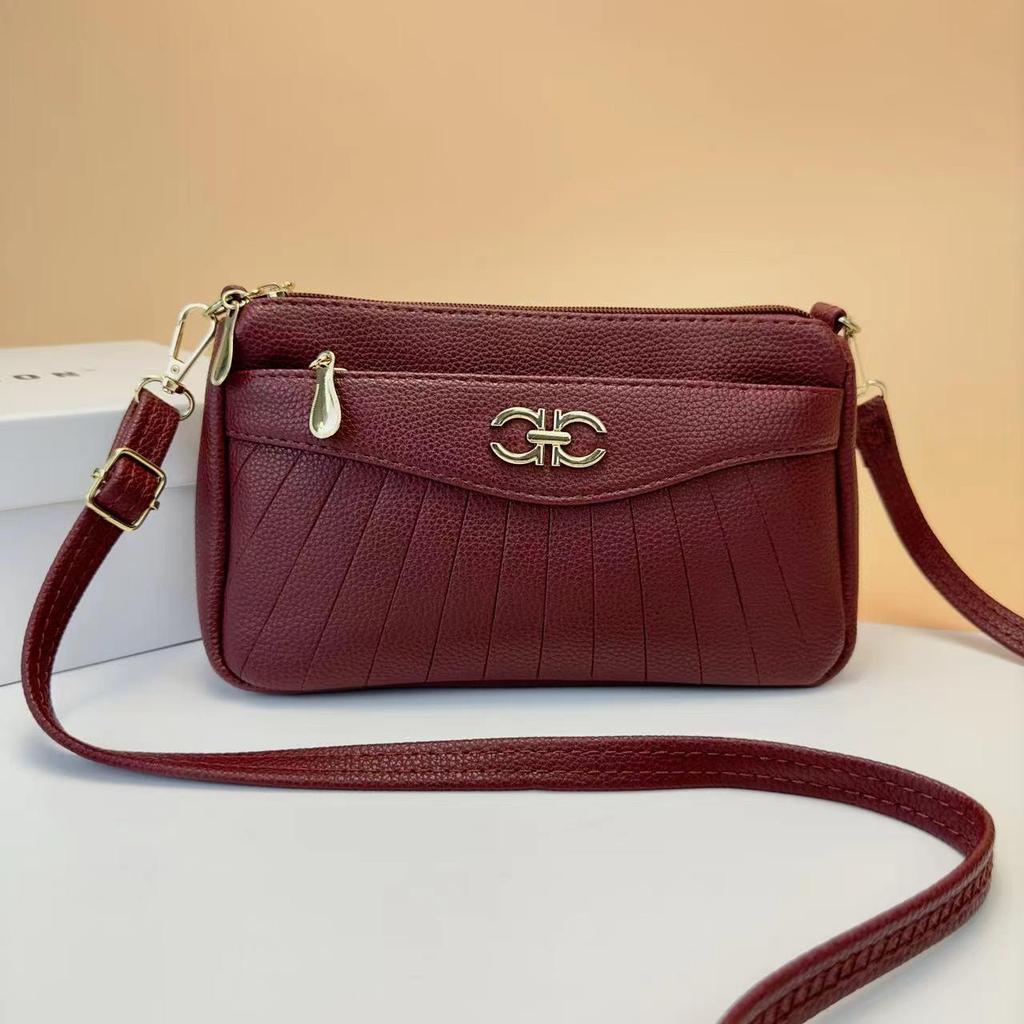 Moderní dámská taška Mini Messenger - 2023 PU kožená taška přes rameno pro dámy