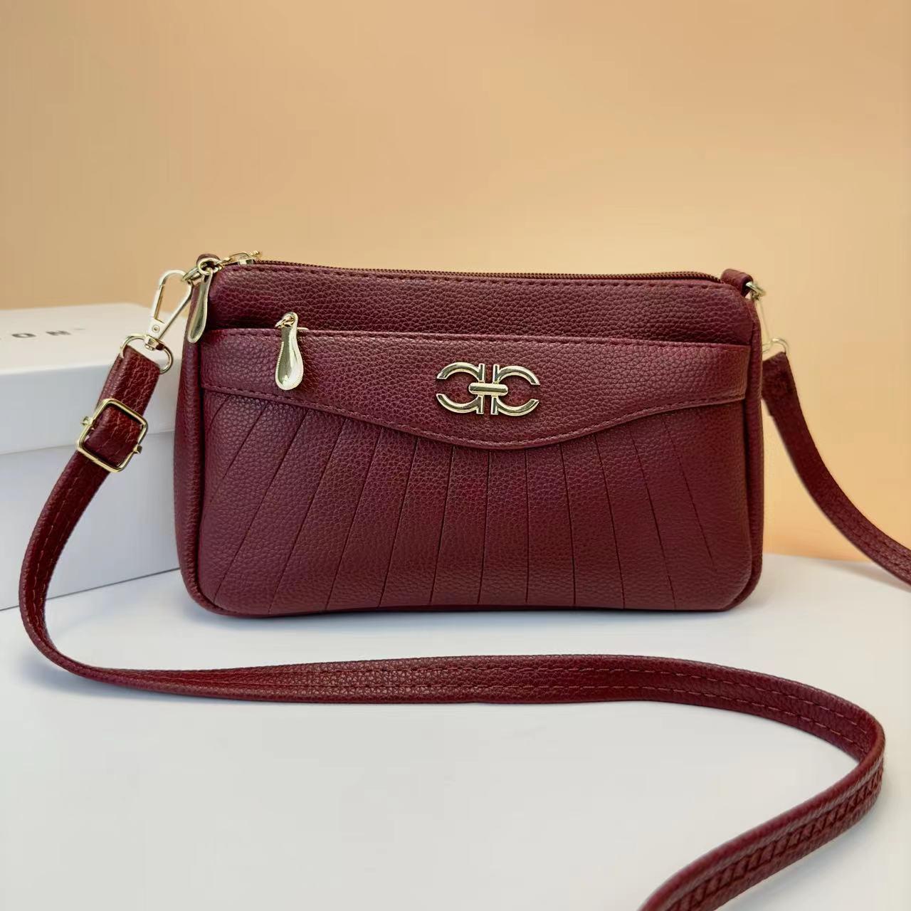 

Современная женская мини-сумка-мессенджер - 2023 Сумка через плечо из искусственной кожи для женщин