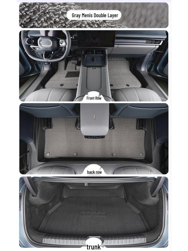 Lynk & Co 07 TPE Floor Mats Full Coverage 2024 Model Interior Accessories