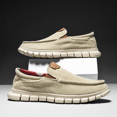 Neue Stilmode Slipper Herren Freizeitschuhe aus Stoff