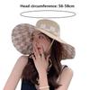 Foldable Women Sun Hat Korean Style Large Brim Double-sided Bucket Hat Sunshade UV Protection Summer UV Protection Cap Outdoor