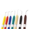 Dental Aesthetic Filling Resin Trimmer Kit, 7-Piece, New Silicone Handle, High-Temperature Resistant.