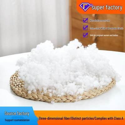 High-Elastic Fluffy Cotton Fiber Pillow Filling