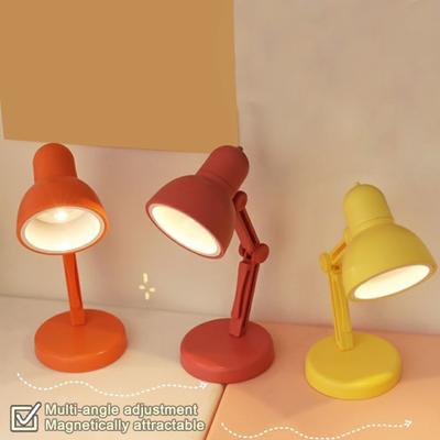 Mini LED Reading Lamp Foldable Cute Lightweight Clip Eye Protection