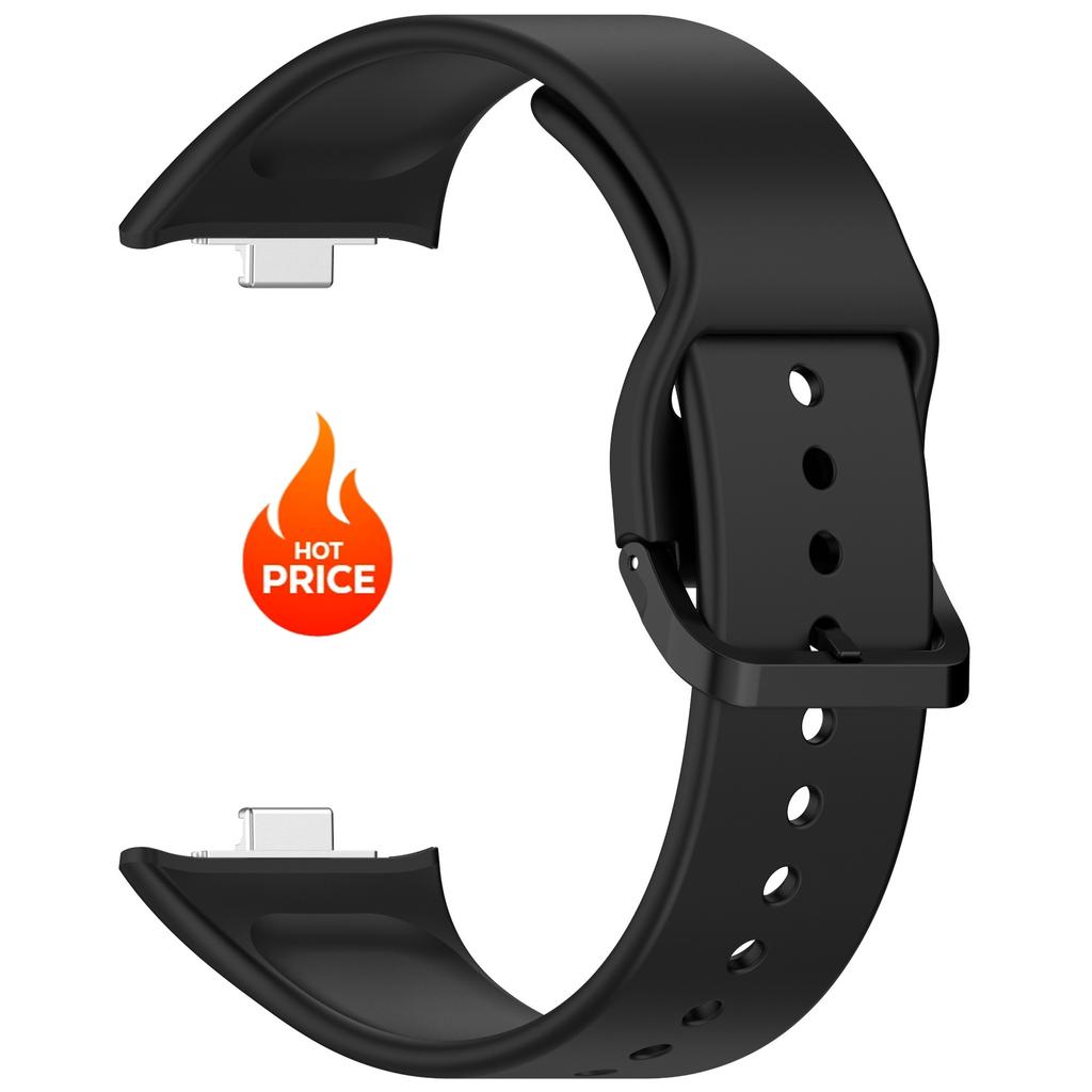 Silicone Strap For Redmi Watch 6/5/4 Replacement Watch Band for Xiaomi Mi Band 9 Pro/8 Pro Bracelet Wristband Correa Accessories