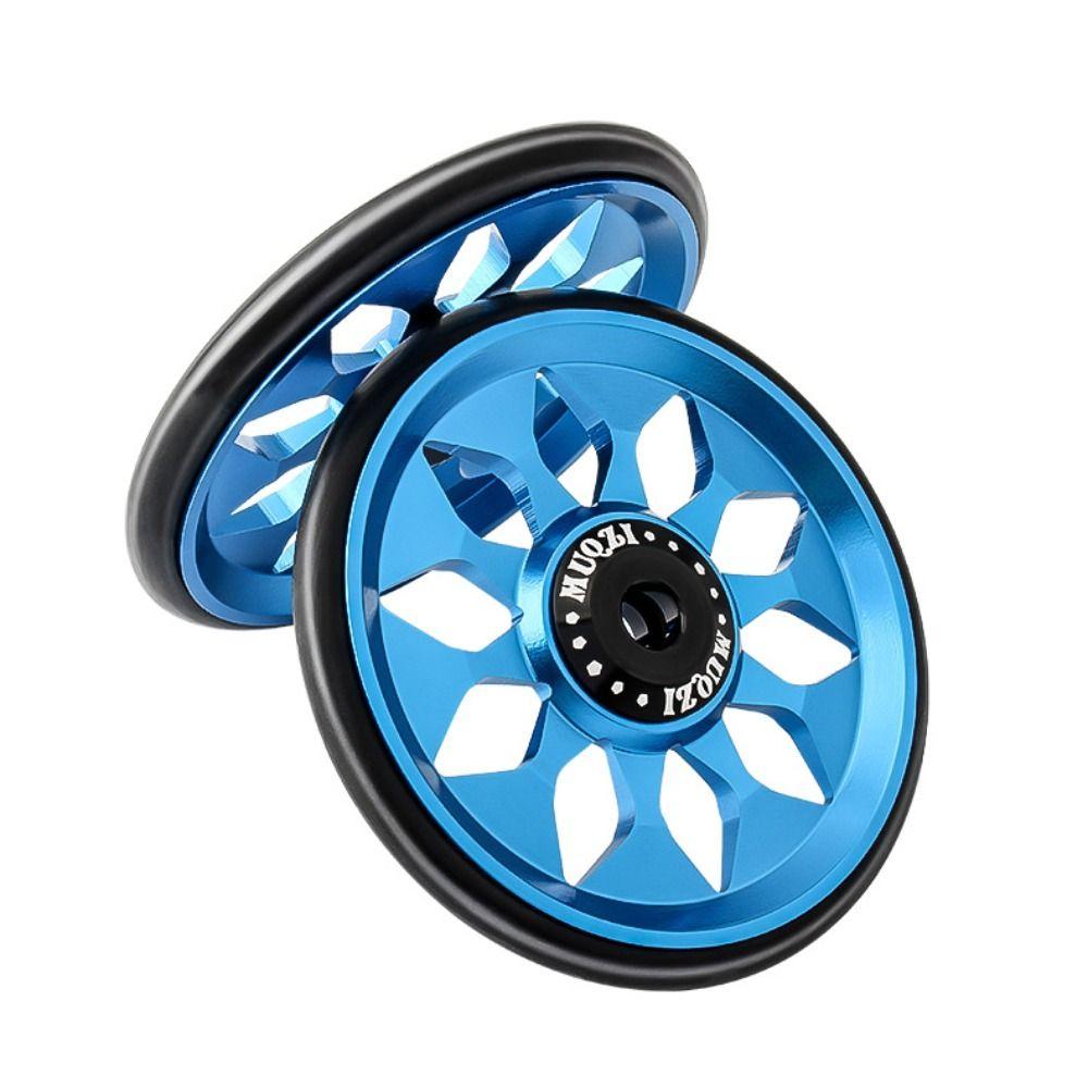 Replacement Bicycle Easywheel 60mm Bike Auxiliary Wheels Bike Easy Wheels Rear Rack