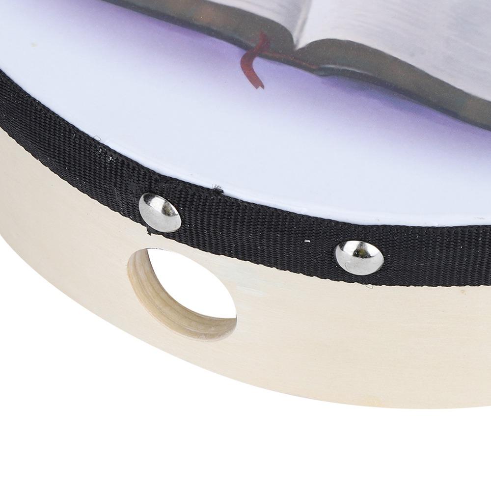 8/10 Inch Optional Size Tambourine Orff Instrument Early Childhood Music Training