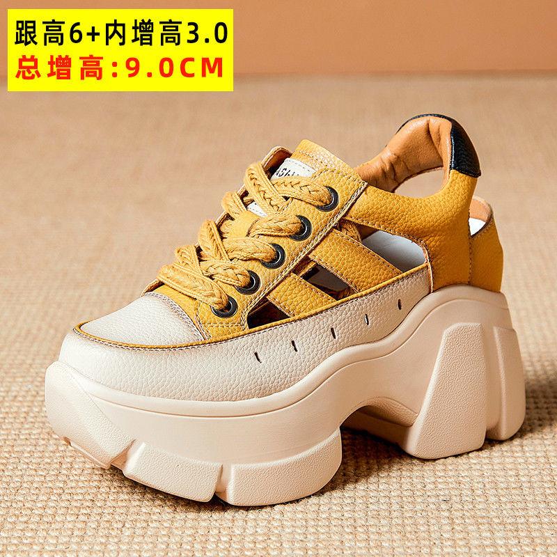 Hole Shoes Women's Spring and Summer New Hollow Breathable Women's Shoes Versatile Platform Sandals
