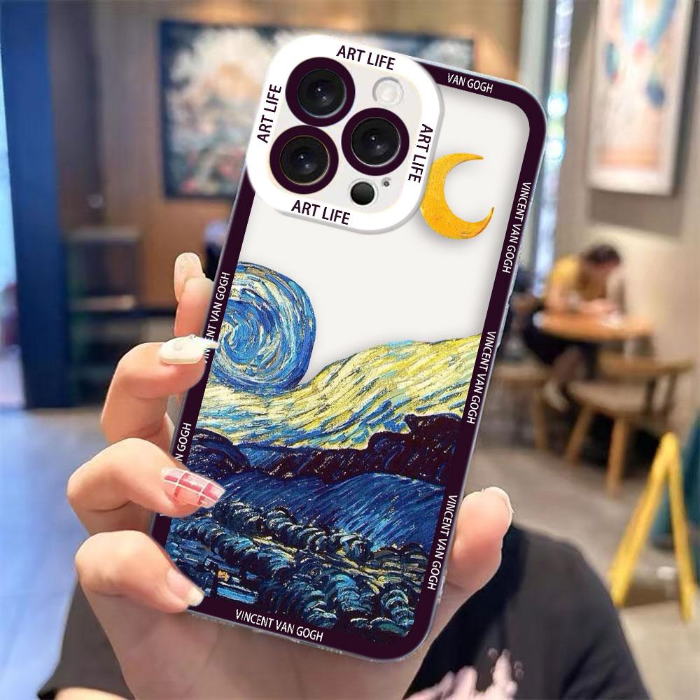 

V-Van G-Gogh Starry Night Cover Phone Case For Xiaomi 15 15T POCO X7 X6 X5 X3 NFC GT F3 F5 M7 M6 M4 M3 11 11T PRO LITE NE Case Xiaomi 15T5G