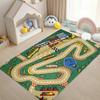 Cartoon Runway Carpet Parking Lot Road Game Floor Mat Household Non-Slip Dirt Resistant and Easy To Manage Foot Mat