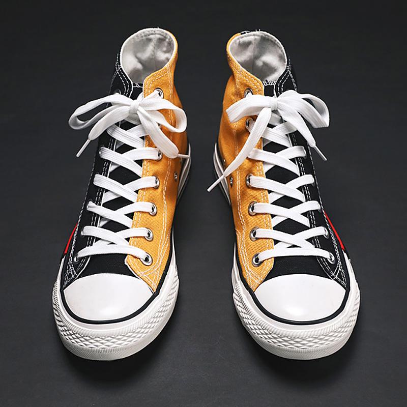 Vulkanisierte Turnschuhe Männer High Top Frühling Sport Schuhe Unisex Plattform Turnschuhe Jungen Laufschuhe Casual Schuhe 2024 Neue Ankunft