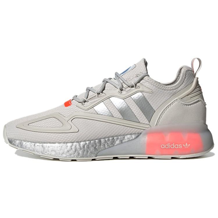 adidas ZX 2K Boost  Grey Silver Metallic  Men s FX7028 EU 46⅔