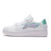 Li-Ning Durable Non-Slip Low-Top Skate Shoes Women Sneakers White Purple AGCS084-4