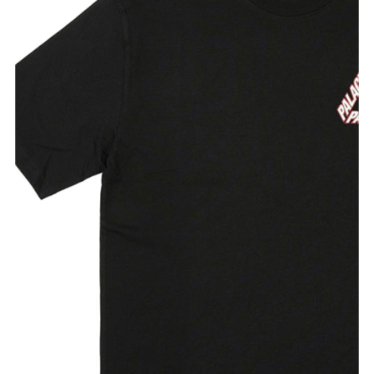 Palace P-3 Obrysové tričko Černé Unisex Top P26TS199