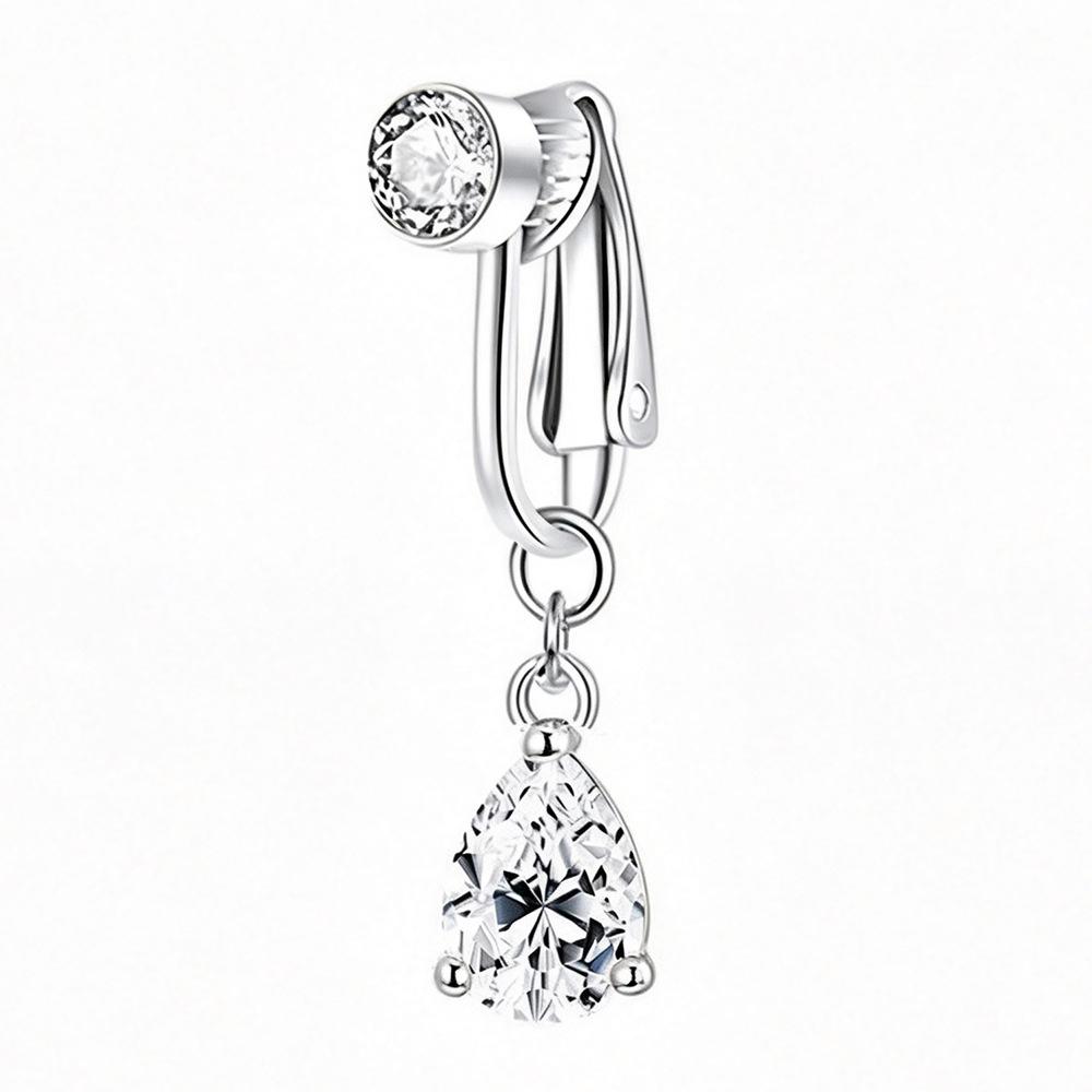 Stylish No-Clip Navel Ring and Stud Collection
