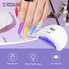 ROSALIND 48W UV LED Lampe Nageltrockner mit Display 24 LED Nageltrockner Lampe für Maniküre Gelpoliermittel Trocknen