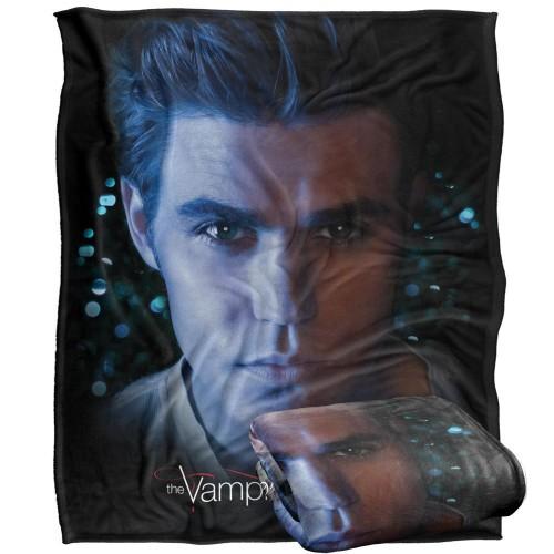 Vampire Diaries Headshot Stefan Blanket
