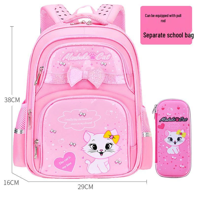 

6-колісний візок-рюкзак для підйому сходами для дівчаток, 2-6 класи, вік 7-12 років, велика місткість, водонепроникний, з функцією зменшення навантаження