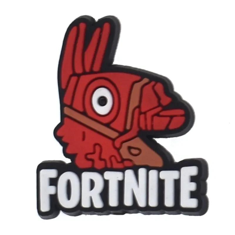 Fortnite Shoe Buckle Adorable DIY Croc Charm Female Garden Shoes Decoration Party Girls boys Gifts Perfect Gift