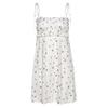 Sweet Floral Suspender Skirt - Cute Summer Dress for Women, Nightdress Outerwear, Pure Desire Style